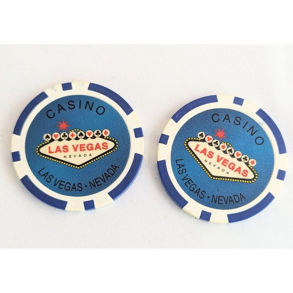 Vtg Las Vegas Casino Poker Chips Souvenir Collector Buttons Calendar Postcards - Picture 10 of 10